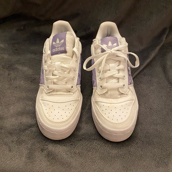 Adidas Forum Bold J ‘Lavender Flowers’. W7/BigKid5.5 - Picture 3 of 9